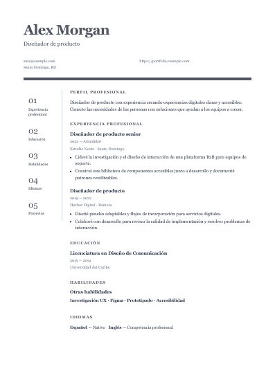 Primera página PDF de la plantilla Archive