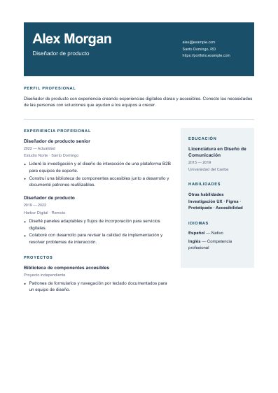 Primera página PDF de la plantilla Atlas