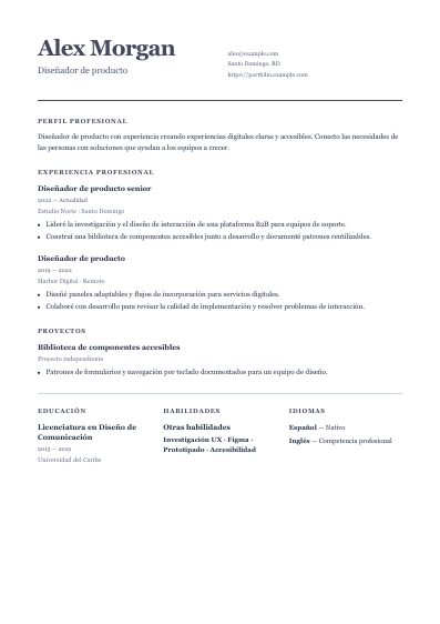 Primera página PDF de la plantilla Cambridge