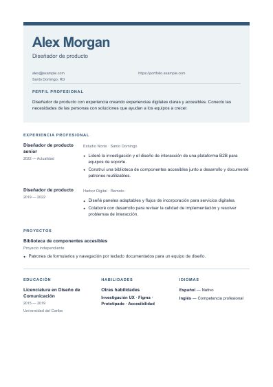 Primera página PDF de la plantilla Circuit