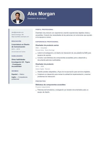 Primera página PDF de la plantilla Delhi