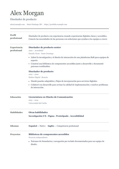 Primera página PDF de la plantilla Ledger