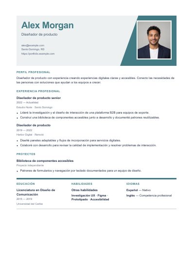 Primera página PDF de la plantilla Lima