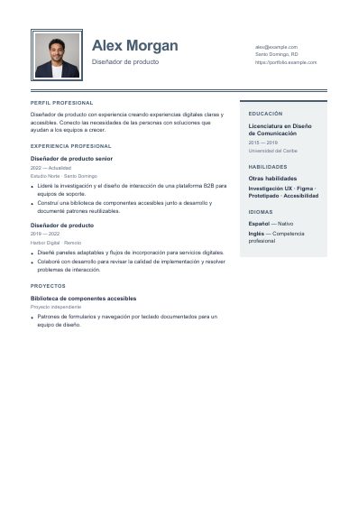 Primera página PDF de la plantilla Luxembourg