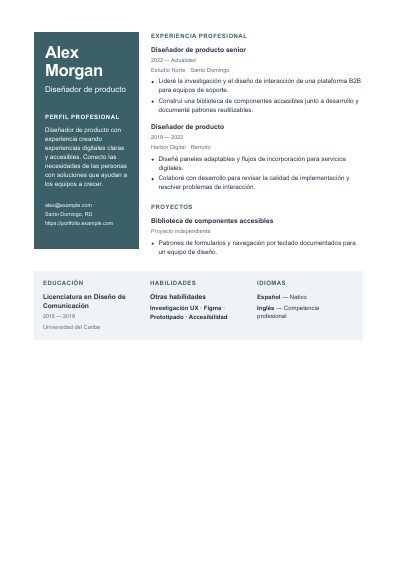 Primera página PDF de la plantilla Marseille