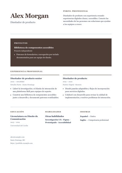 Primera página PDF de la plantilla Monograph