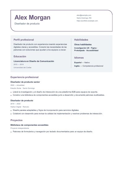 Primera página PDF de la plantilla Quartz