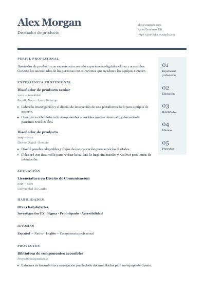 Primera página PDF de la plantilla Scholar