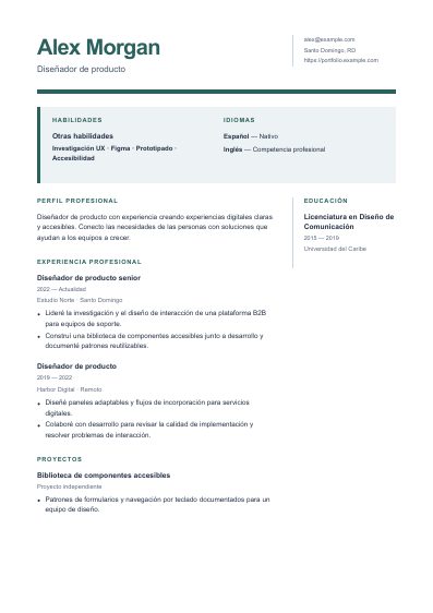 Primera página PDF de la plantilla Strata