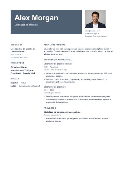Primera página PDF de la plantilla Wellington